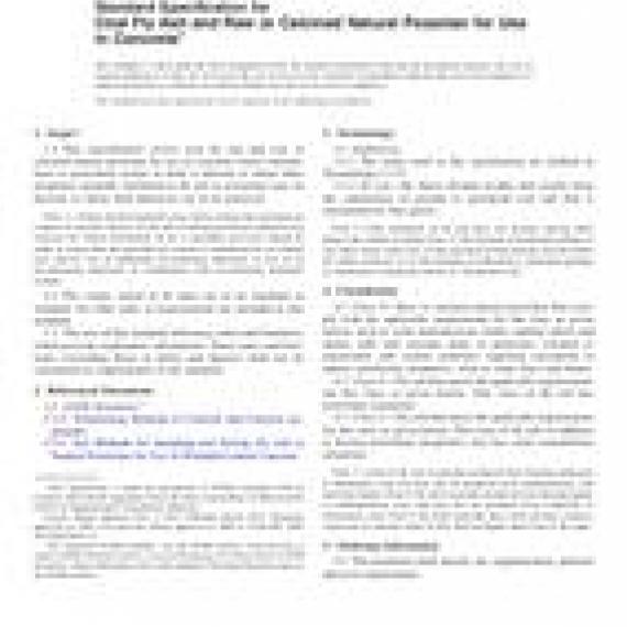 ASTM C618-12