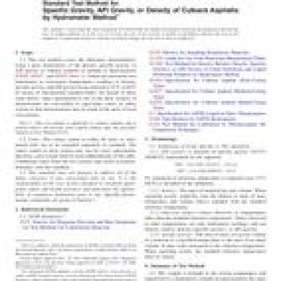 ASTM D3142/D3142M-11