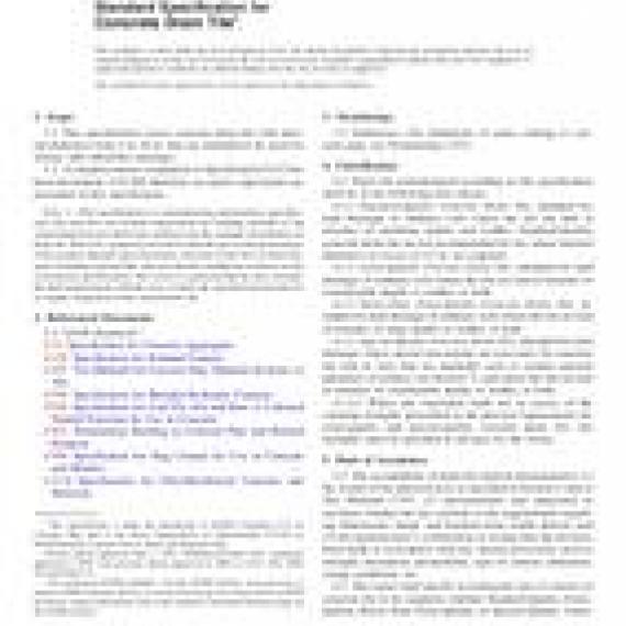 ASTM C412-11