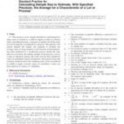 ASTM E122-09e1
