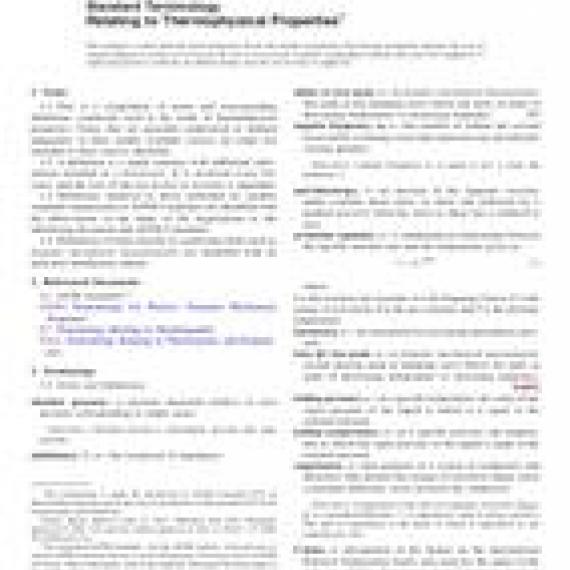 ASTM E1142-11a