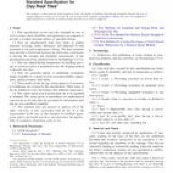 ASTM C1167-11