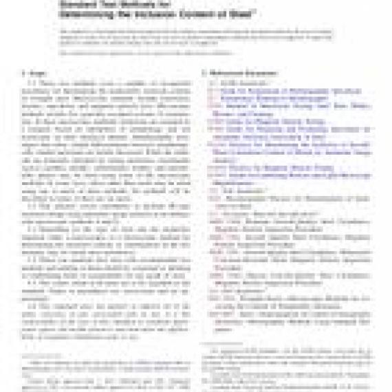 ASTM E45-11