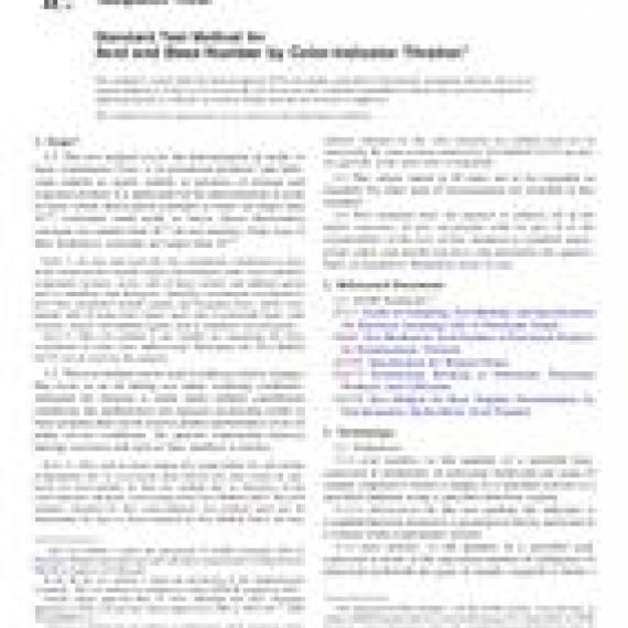 ASTM D974-11