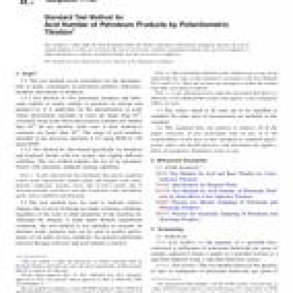ASTM D664-11
