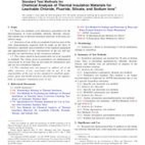 ASTM C871-11