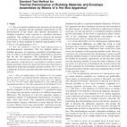 ASTM C1363-11