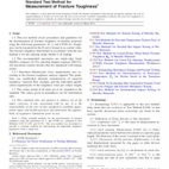 ASTM E1820-11e1