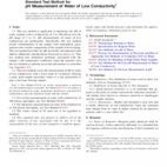 ASTM D5464-11