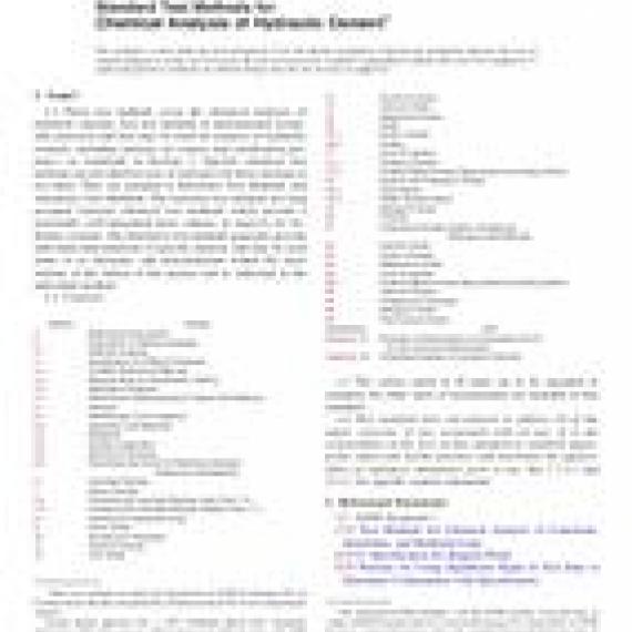 ASTM C114-11