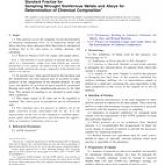 ASTM E55-11
