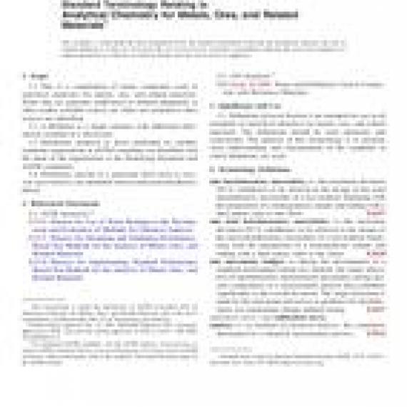 ASTM E135-11