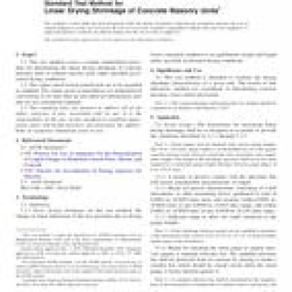ASTM C426-10