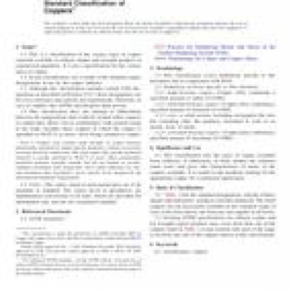 ASTM B224-10