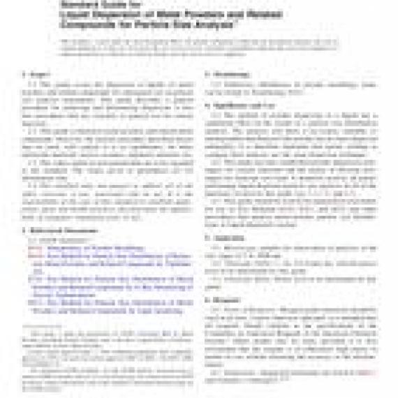 ASTM B821-10