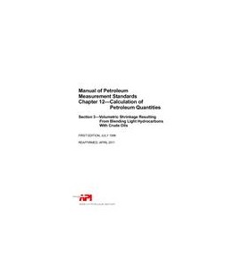 API MPMS Chapter 12.3 (R2011)