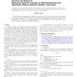 ASTM D5481-10