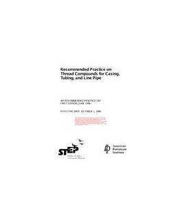 API RP 5A3 - 1996