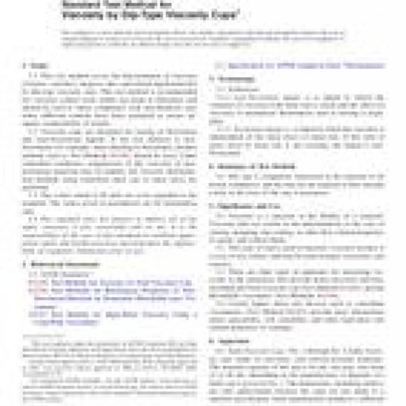 ASTM D4212-10