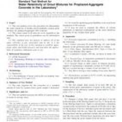 ASTM C941-10