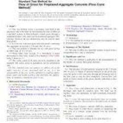 ASTM C939-10