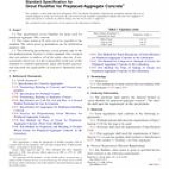 ASTM C937-10