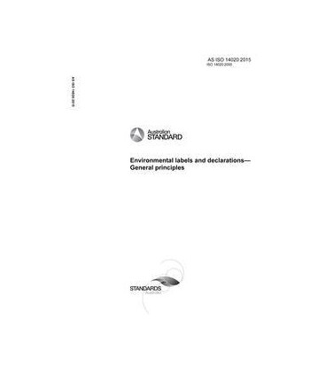 AS ISO 14020:2015