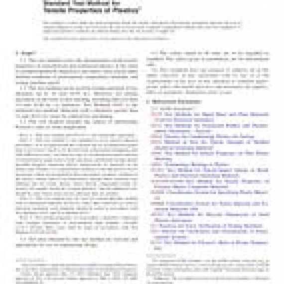 ASTM D638-10
