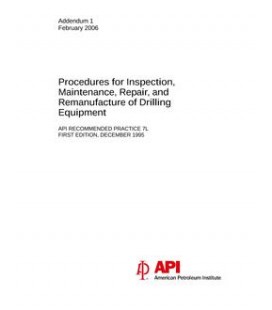 API RP 7L (R2012)