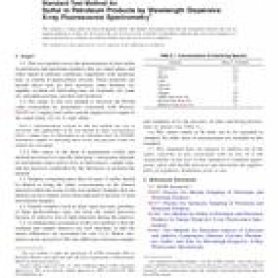 ASTM D2622-10