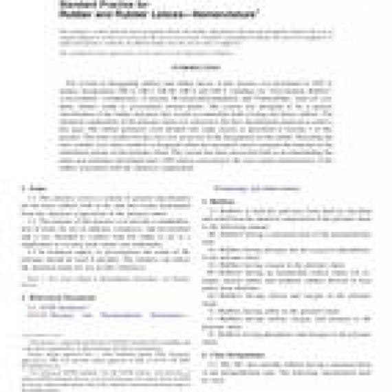 ASTM D1418-10
