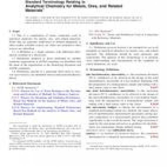 ASTM E135-10