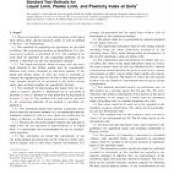 ASTM D4318-10