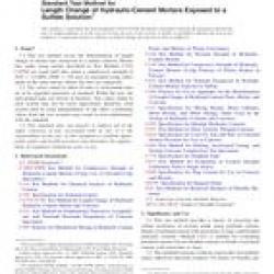 ASTM C1012/C1012M-09