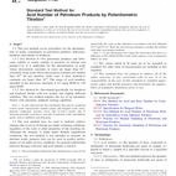 ASTM D664-09a