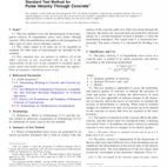 ASTM C597-09