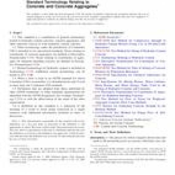 ASTM C125-09