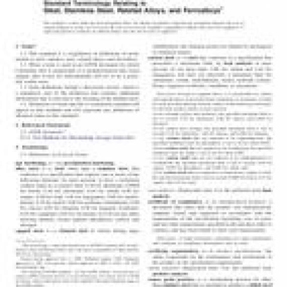 ASTM A941-09a