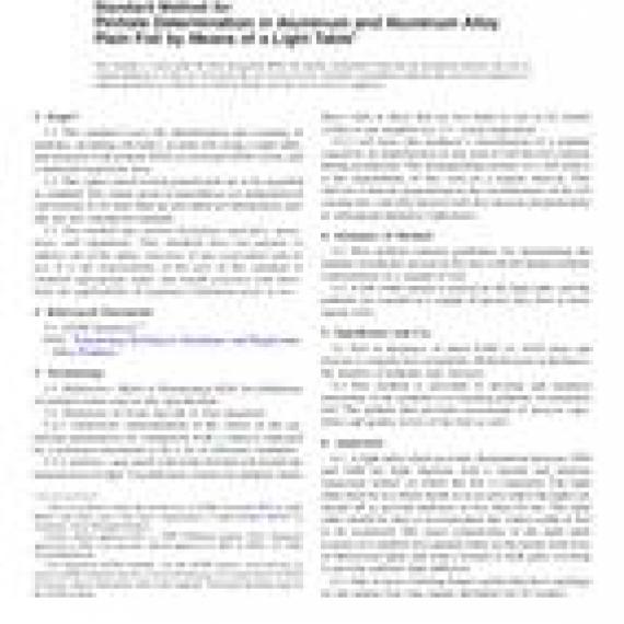 ASTM B926-09