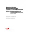 API MPMS Chapter 17.7 (R2012)