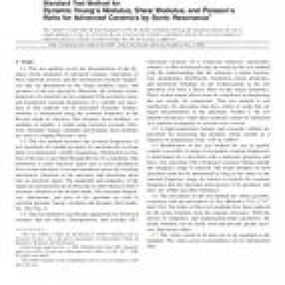 ASTM C1198-09