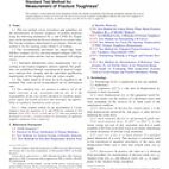 ASTM E1820-09