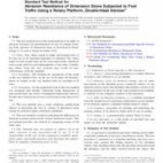 ASTM C1353/C1353M-09e1