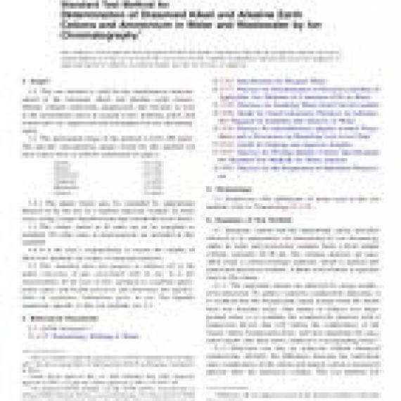 ASTM D6919-09