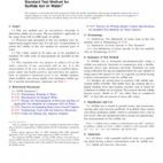 ASTM D4658-09