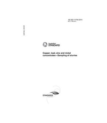AS ISO 11794:2015