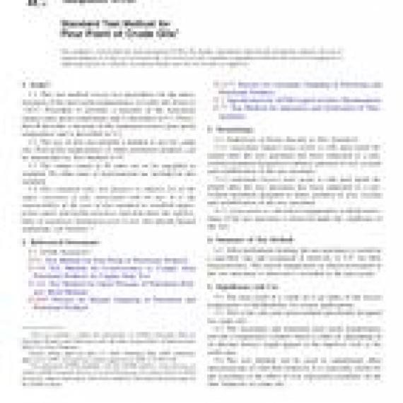 ASTM D5853-09