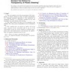 ASTM D1746-09
