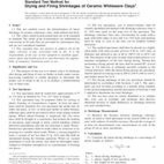 ASTM C326-09