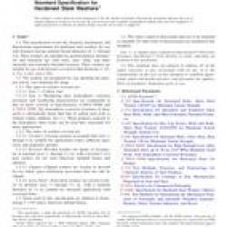 ASTM F436-09
